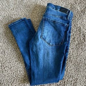 Express women’s mid rise legging denim